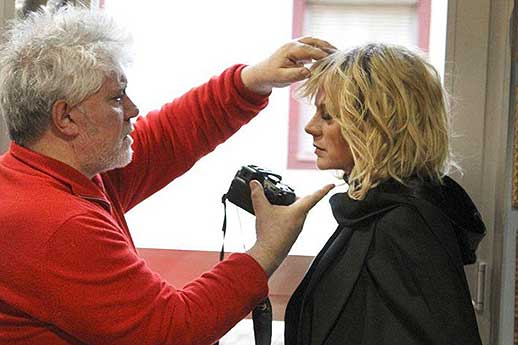 Almodovar sul set di ''Julieta''