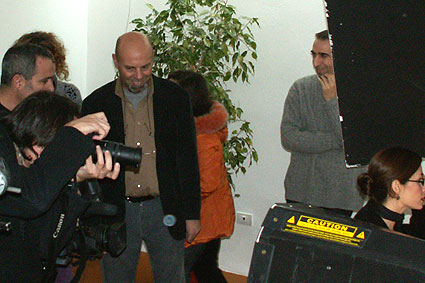 Luca Bigazzi a Cagliari durante la lezione di fotografia a 