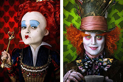 Helena Bonham Carter e Johnny Depp