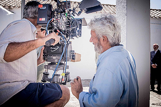 Sul set de ''La stoffa dei sogni''