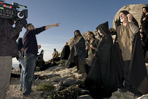 Sul Set di Su Re, foto di Donato Tore