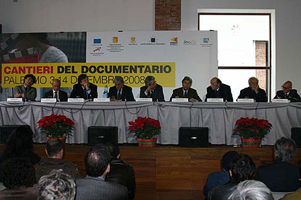 Inaugurazione dei Cantieri del Documentario