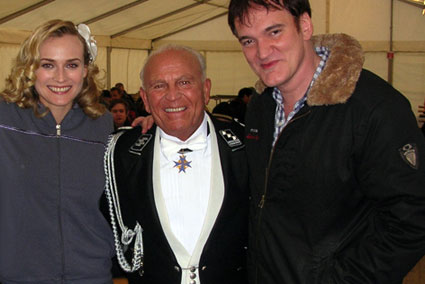 Diane Kruger, Enzo Castellari e Quentin Tarantino