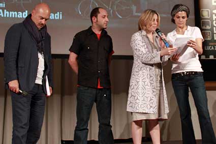 Un momento della premiazione Un momento della premiazione