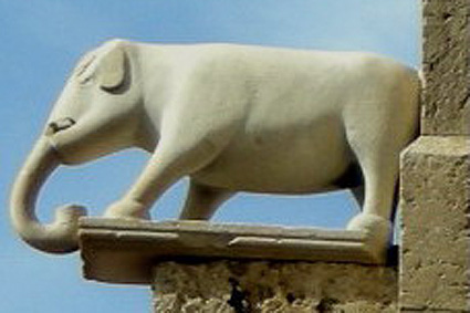 La torre dell'elefante, a Cagliari