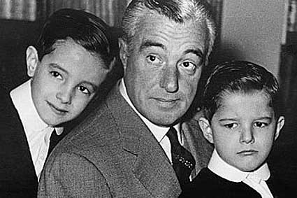 De Sica con i figli