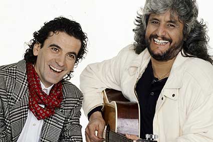 Massimo Troisi e Pino Daniele