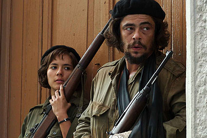 Benicio Del Toro nei panni del Che