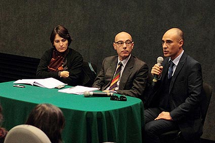 La conferenza, De Simone, Rais, Patanè