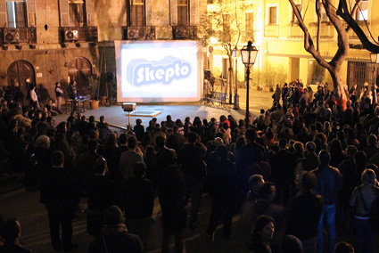 Piazza San Sepolcro, i luoghi del Festival Skepto