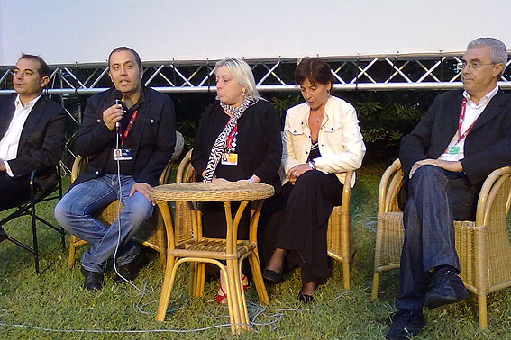 Presentazione del film sulla Cavani Presentazione del film sulla Cavani