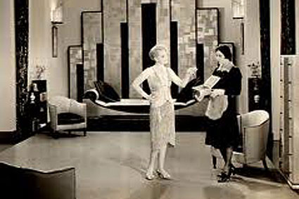 Anita Page sul set di ''Our dancing dayghters''