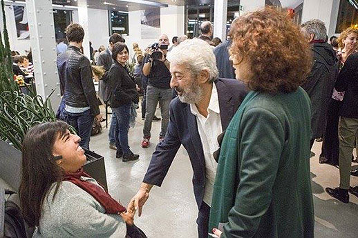 L'assessore Claudia Firino, Gianfranco Cabiddu