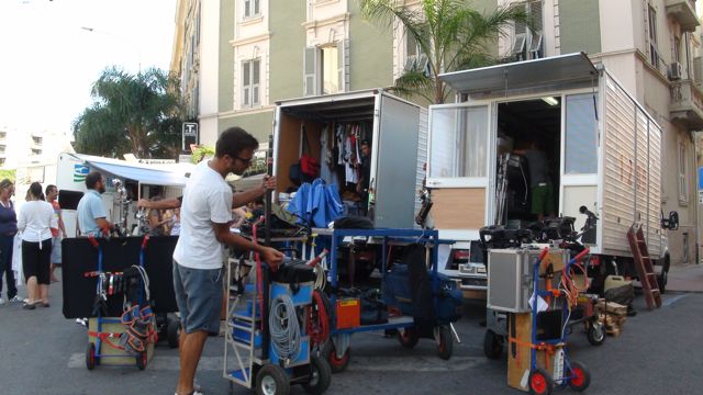 Sul set Sul set