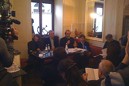 La conferenza stampa