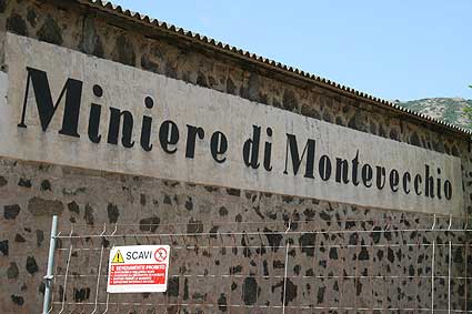 Montevecchio, le miniere. Una suggestiva location del film