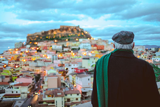 ''Uno sguardo alla terra''