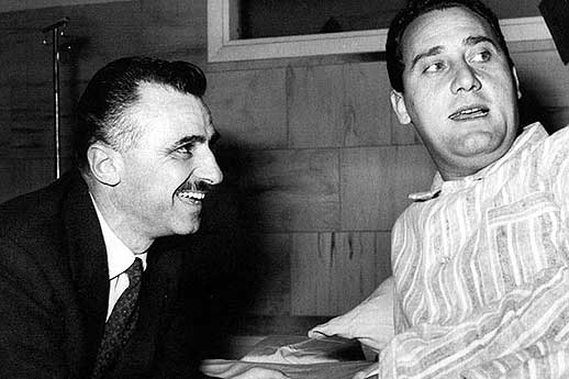 Mario Monicelli e Alberto Sordi