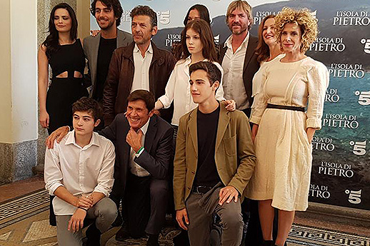 ''L'isola di Pietro''. Il cast