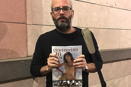 Morreale con il numero speciale cartaceo di Cinemecum