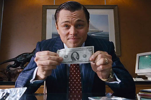 ''The wolf of Wall Street''