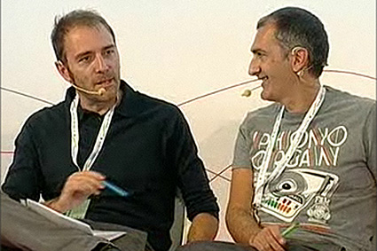 Valerio Mastandrea e Francesco Abate