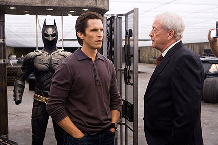 Bruce Wayne - Christian Bale e Alfred - Michael Caine Bruce Wayne - Christian Bale e Alfred - Michael Caine