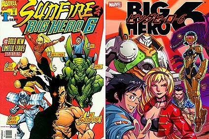 ''Big hero 6'' i fumetti