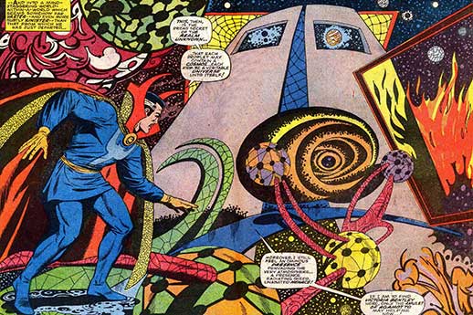 ''Doctor Strange'', il fumetto, le atmosfere psichedeliche