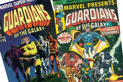 ''Guardians of the Galaxy'', prima versione