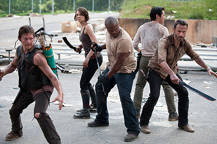 ''The walking dead''