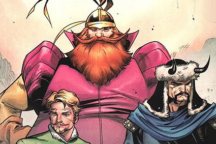 ''Thor'' fumetto, Vostagg, Fandral e Hogun
