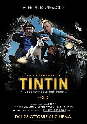 ''Tintin: il segreto dell'Unicorno''