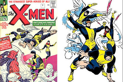 Il primo numero degli X-MEN, anno 1963 Il primo numero degli X-MEN, anno 1963