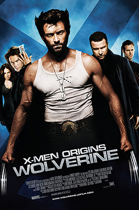 ''X-men origin: Wolverine'' locandina ''X-men origin: Wolverine'' locandina