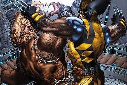 Wolverine e Sabretooth versione fumetto