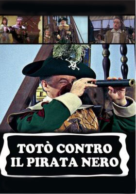 ''Toto' contro il pirata nero'' locandina ''Toto' contro il pirata nero'' locandina
