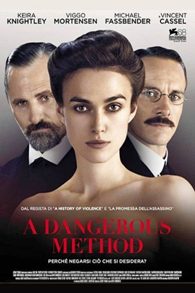 ''A dangerous method'' locandina ''A dangerous method'' locandina