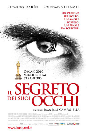 ''Il segreto dei suoi occhi'' locandina ''Il segreto dei suoi occhi'' locandina
