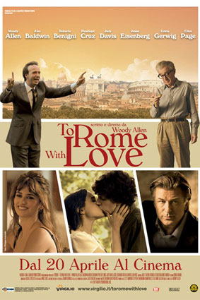 ''To Rome with love'' locandina