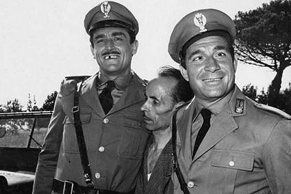 ''I mostri'', Gassman e Tognazzi