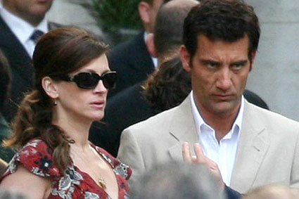 Julia Roberts e Clive Owen Julia Roberts e Clive Owen