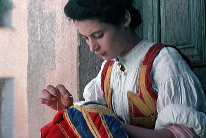 Donna al lavoro in ''Desulo'' Donna al lavoro in ''Desulo''