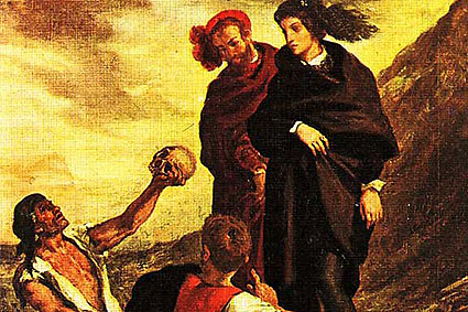 Delacroix, ''Amleto''