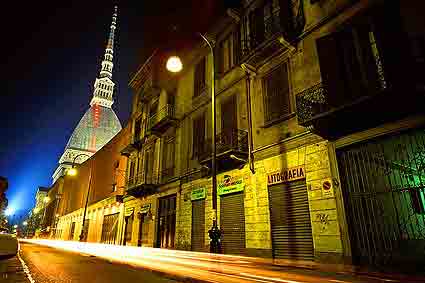 Una suggestiva immagine di Torino Una suggestiva immagine di Torino